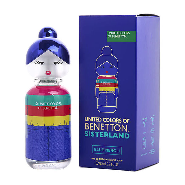 Benetton Sisterland Blue Neroli Eau de Toilette Spray for Women 80ml