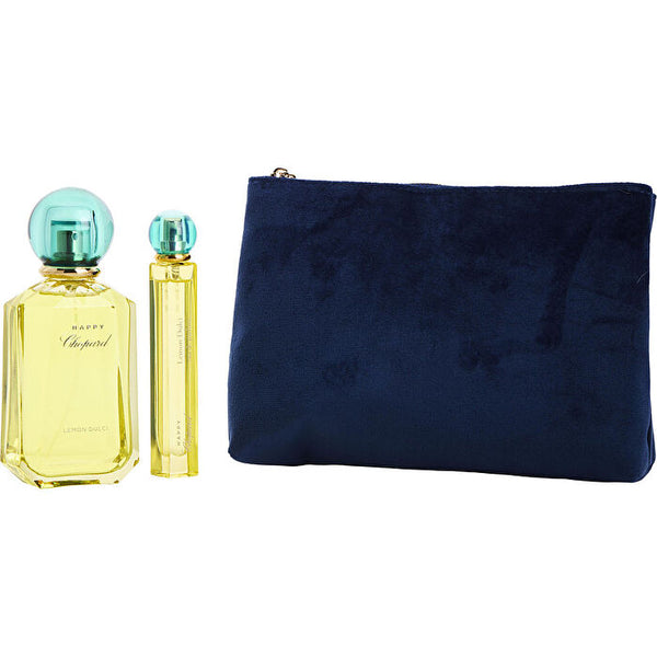 Chopard Happy Chopard Lemon Dulci Eau De Parfum Spray & Eau De Parfum Spray 9ml/0.3oz & Pouch 100ml/3.4oz