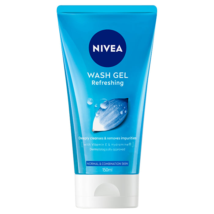Nivea Refreshing Face Wash Gel Cleanser with Lotus Flower 150ml