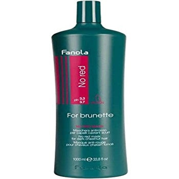 Fanola No Red Mask Anti Red Reflexes On Colored and Natural Hair with Dark Tones 1000 Scentful 1000ml