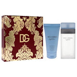 Dolce & Gabbana Light Blue for Women 2 Pc Gift Set EDT Spray 1.7oz Body Cream Fresh 5.0 Ounce 3.3oz