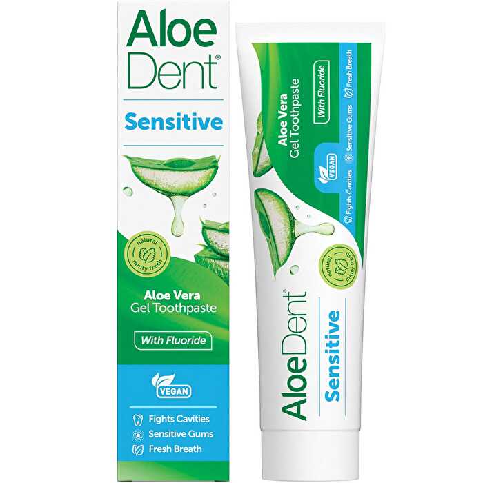 Aloe Dent Toothpaste Sensitive with Fluoride 100ml