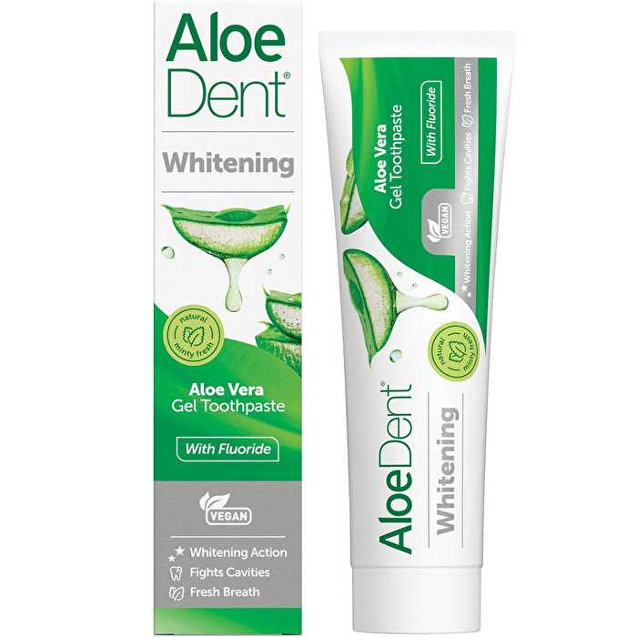 Aloe Dent Toothpaste Whitening with Fluoride 100ml