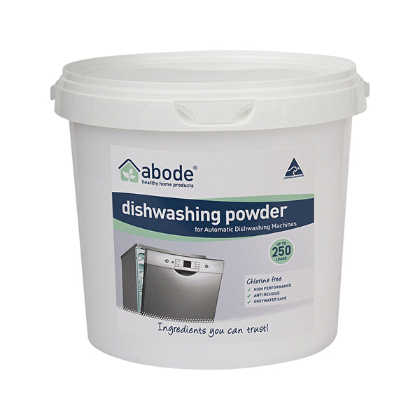 Abode Cleaning Products Abode Dishwashing Powder (for Automatic Dishwashing Machines) Bucket 4kg