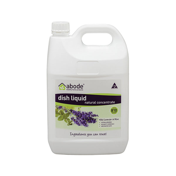 Abode Cleaning Products Abode Dish Liquid Concentrate Wild Lavender & Mint 4000ml
