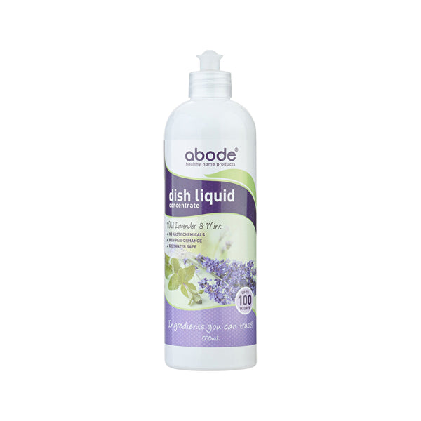 Abode Cleaning Products Abode Dish Liquid Concentrate Wild Lavender & Mint 500ml