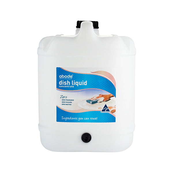 Abode Cleaning Products Abode Dish Liquid Concentrate Zero 15000ml