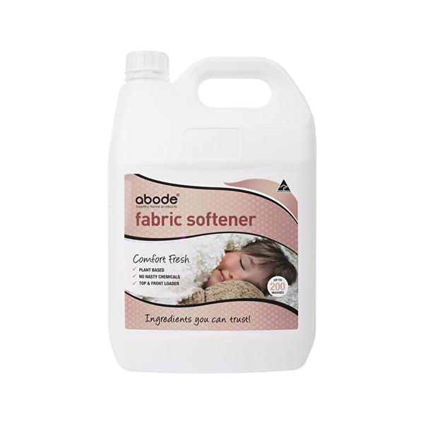Abode Cleaning Products Abode Fabric Softener (Front & Top Loader) Comfort Fresh 4000ml