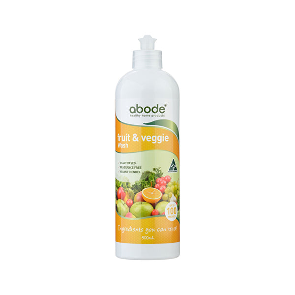 Abode Cleaning Products Abode Fruit & Veggie Wash 500ml