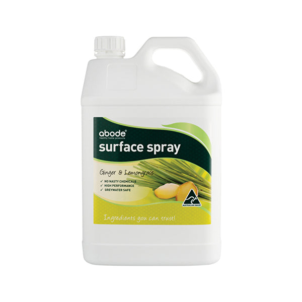 Abode Cleaning Products Abode Surface Spray Ginger & Lemongrass 4000ml
