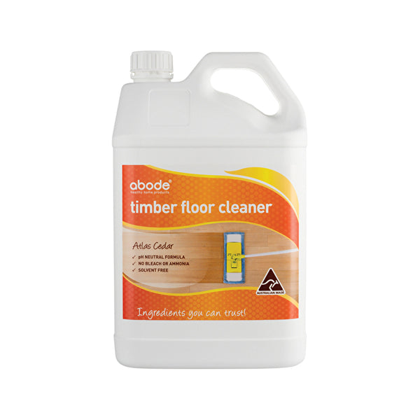 Abode Cleaning Products Abode Timber Floor Cleaner Atlas Cedar 4000ml
