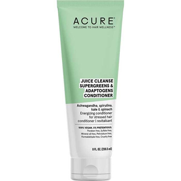 Acure Juice Cleanse Supergreens & Adaptogens Conditioner 236ml
