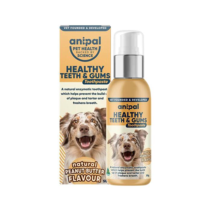 Martin & Pleasance Anipal Healthy Teeth And Gums Toothpaste Peanut Butter 50g