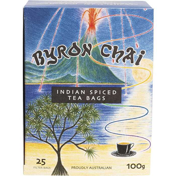 Byron Chai Indian Spiced Tea Bags 25pk