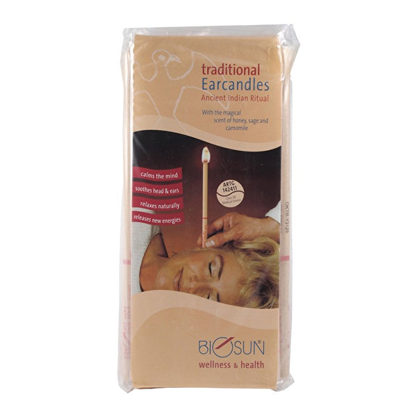Biosun Earcandle Biosun Ear Candles Traditional Wellbeing Ritual x 25 Bundle Pack 1 Pair