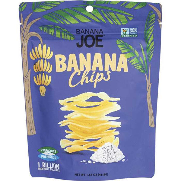 Banana Joe Banana Chips Sea Salt 6x46.8g