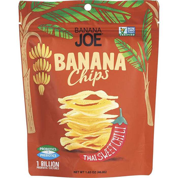 Banana Joe Banana Chips Thai Sweet Chili 6x46.8g