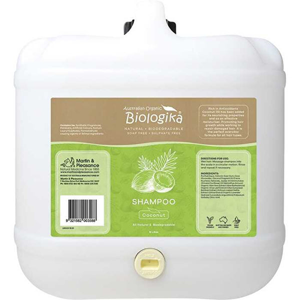 Biologika Shampoo (Bulk) Everyday Coconut 15000ml