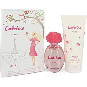 Gres Cabotine Rose Woman Set Eau De Toilette & Bl 200ml 100ml