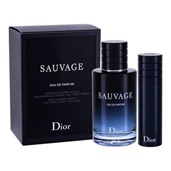 Christian Dior Sauvage Man Eau De Parfum & 10ml Refillable Travel Set 100ml