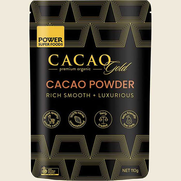 Power Super Foods Cacao Gold Powder Certified Organic 110g