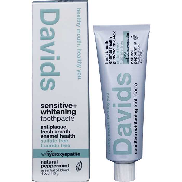 David's Toothpaste Sensitive + Whitening Peppermint 113g