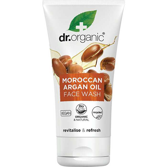 Dr Organic Face Wash Moroccan Argan Oil 150ml