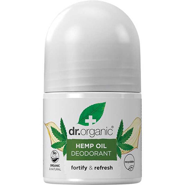 Dr Organic Roll-On Deodorant Hemp Oil 50ml