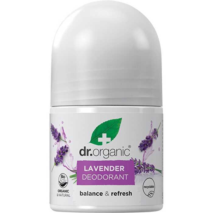 Dr Organic Roll-On Deodorant Lavender 50ml