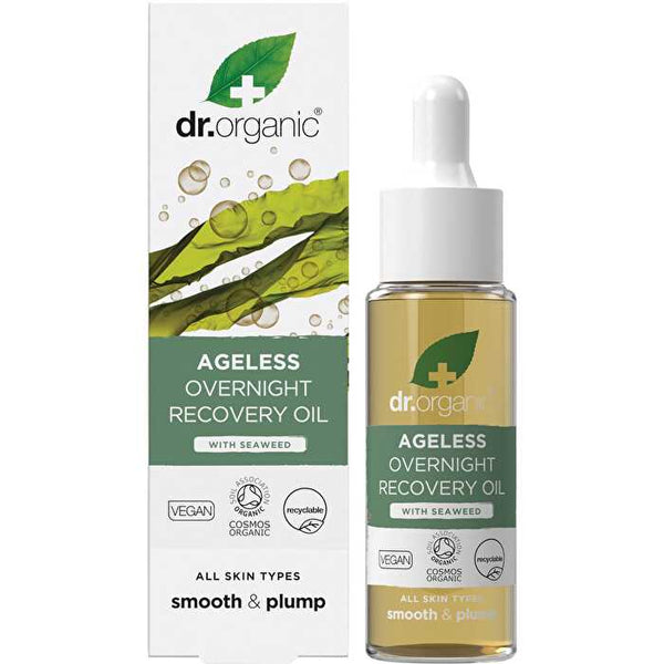 Dr Organic Overnight Recovery Oil Ageless with Seaweed 30ml