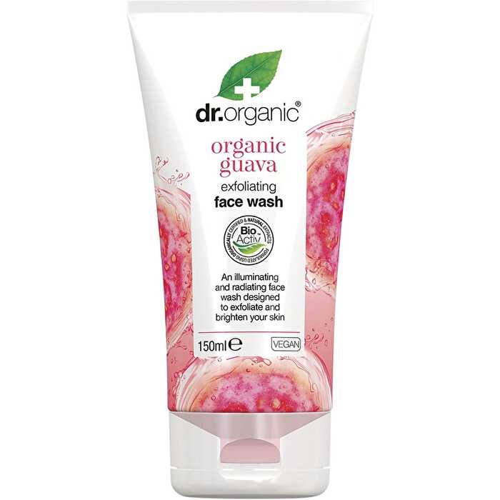 Dr Organic Exfoliating Face Wash Organic Guava 150ml