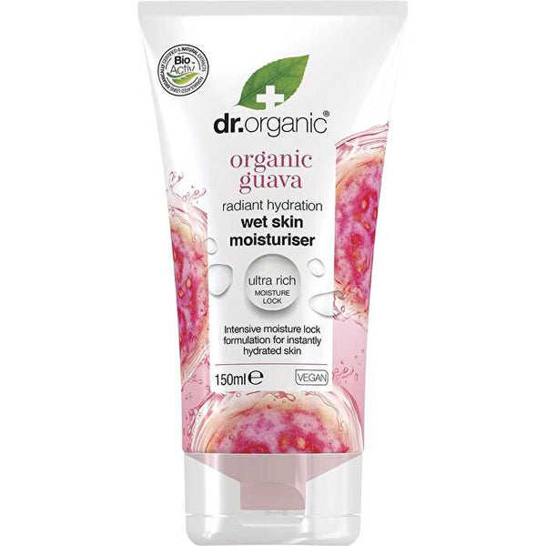 Dr Organic Wet Skin Moisturiser Organic Guava 150ml