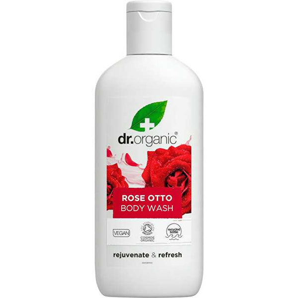 Dr Organic Body Wash Rose Otto 250ml