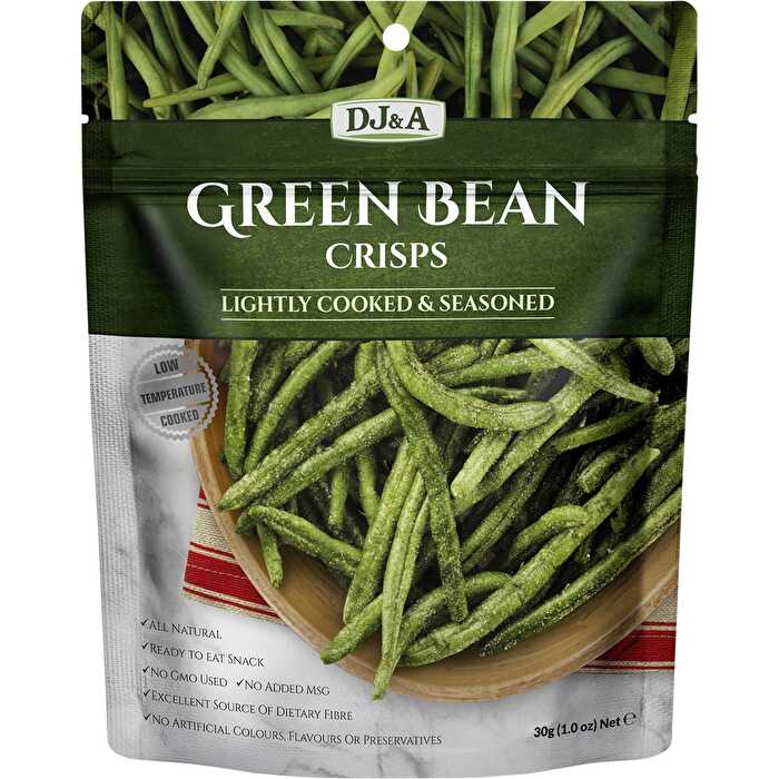 Dj&a Green Bean Crisps 10x30g