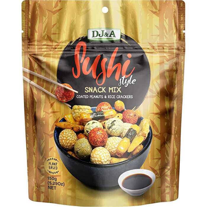 Dj&a Sushi Style Snack Mix 9x150g