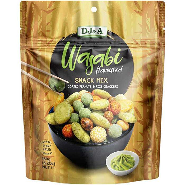 Dj&a Wasabi Flavoured Snack Mix 9x150g