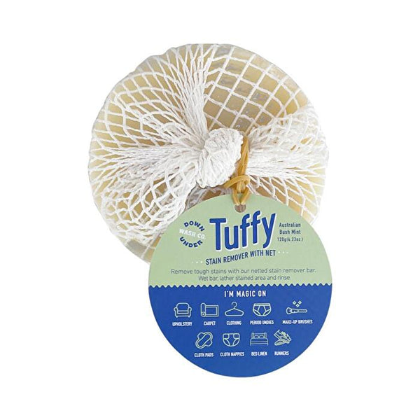 Downunder Wash Co Tuffy Stain Remover Bar Aus Bush Mint 120g