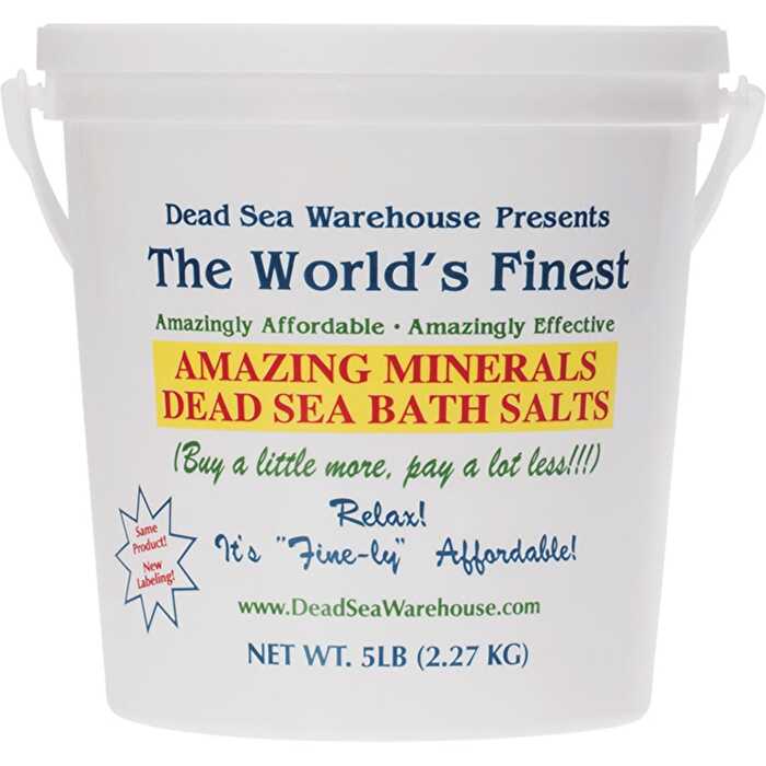 Dead Sea Warehouse Dead Sea Bath Salts Bucket 2.27kg