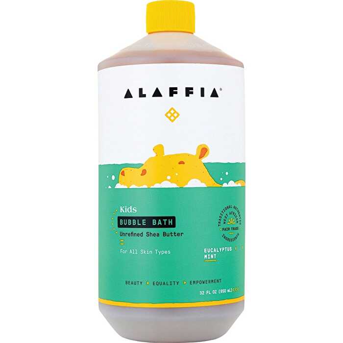 Alaffia Kids Bubble Bath Eucalyptus Mint 950ml