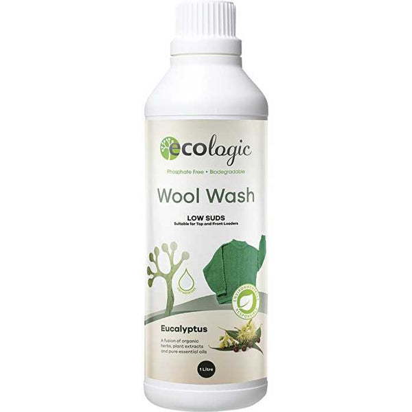 Ecologic Wool Wash Eucalyptus 1000ml