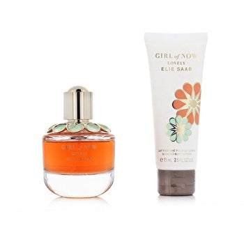 Elie Saab Girl Of Now Lovely Woman Set Eau De Parfum & Bl 75ml (new Pack) 50ml