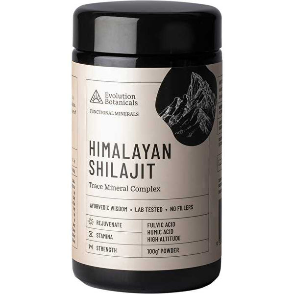 Evolution Botanicals Himalayan Shilajit Trace Mineral Complex 100g