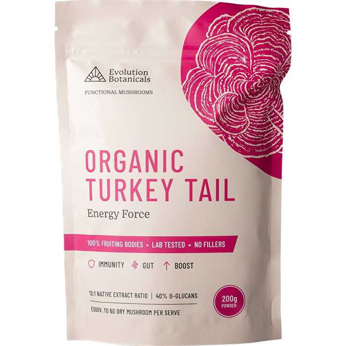 Evolution Botanicals Organic Turkey Tail Energy Force 200g