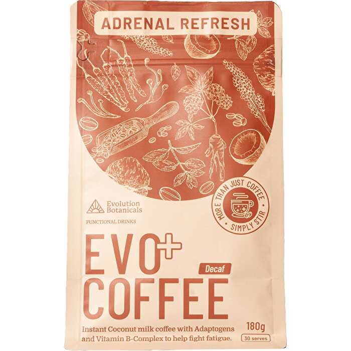 Evolution Botanicals EVO+ Coffee Decaf Adrenal Refresh 180g