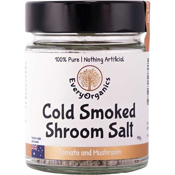 Everyorganics Cold Smoked Shroom Salt Tomato and Mushroom 110g