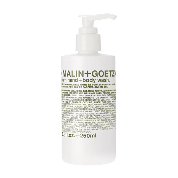 Malin + Goetz Rum Hand and Body Wash 250ml/8.5oz