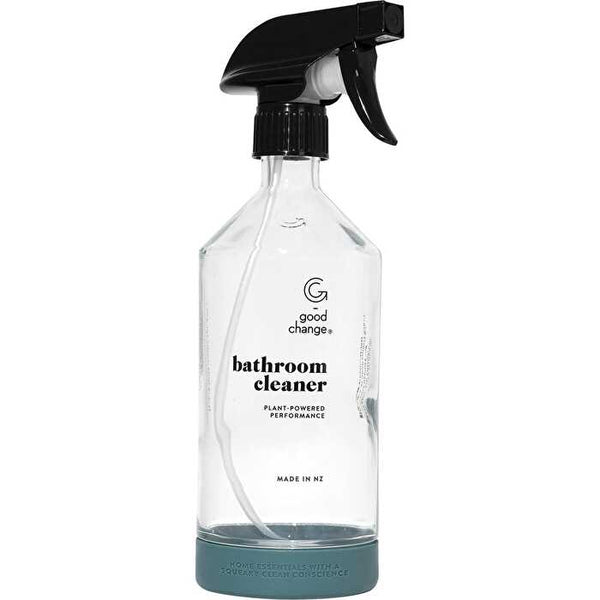 Good Change Store Glass Bottle with Spray Trigger Bathroom Cleaner 6x500ml