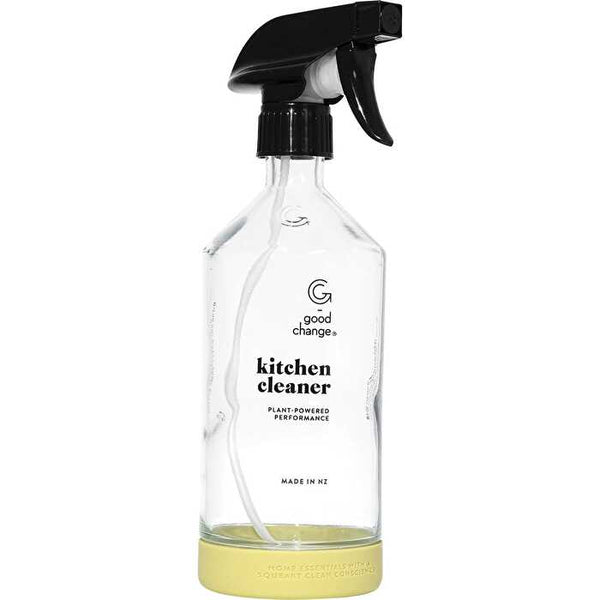 Good Change Store Glass Bottle with Spray Trigger Kitchen Cleaner 6x500ml