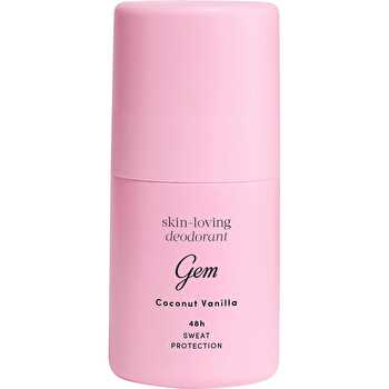Gem Skin-Loving Roll On Deodorant Coconut Vanilla 50ml