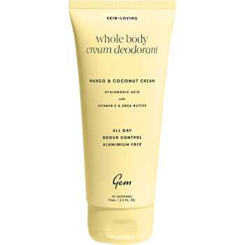 Gem Whole Body Cream Deodorant Mango & Coconut 73ml